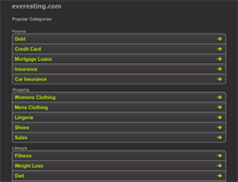 Tablet Screenshot of everesting.com